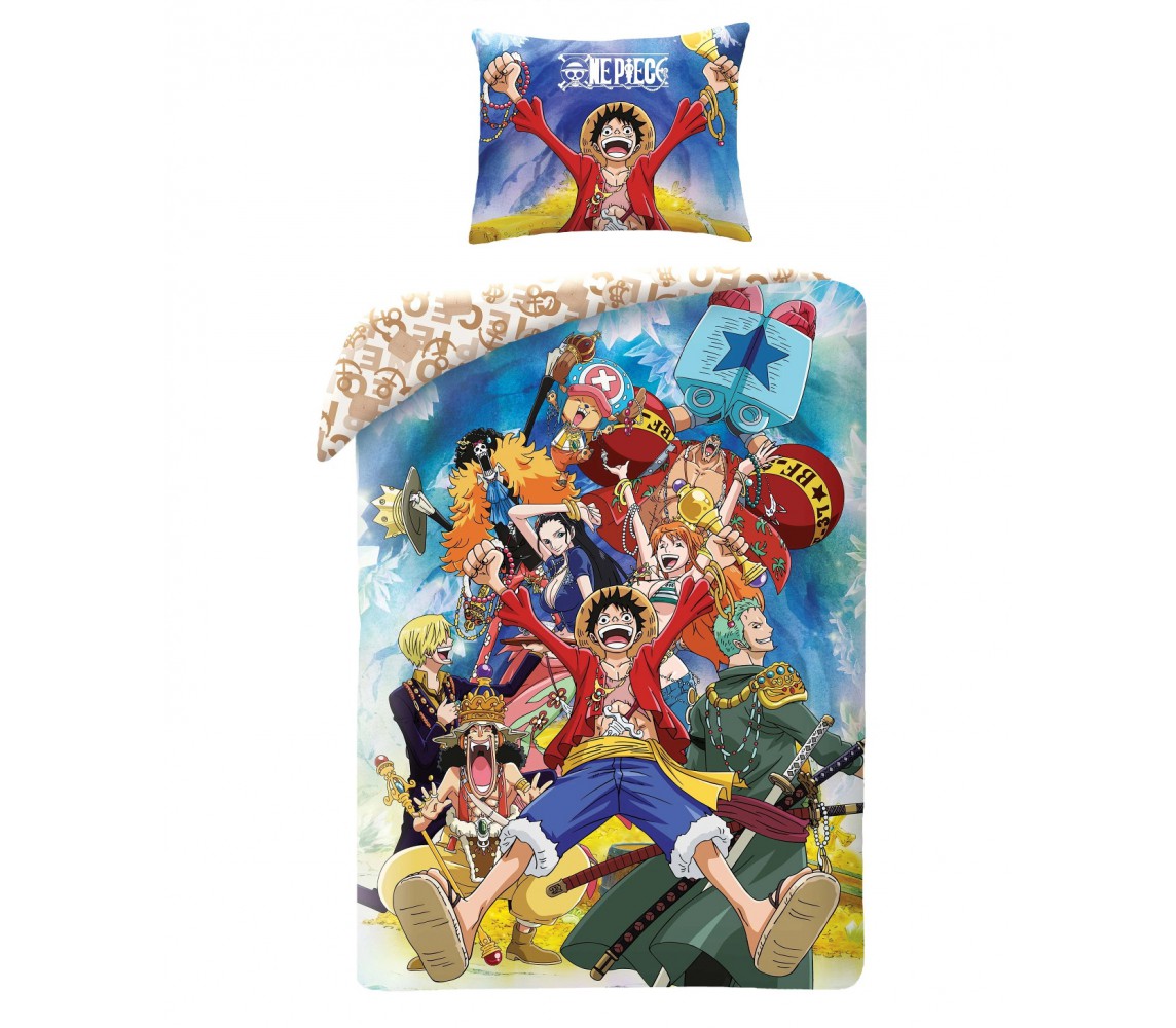 ONE PIECE TREASURE CRUISE Single Bed Set MONKEY  D. LUFFY MICROFIBER Original DUVET COVER