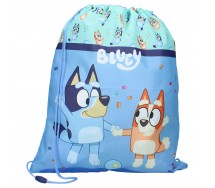 BLUEY e BINGO Best Friends Fun SACCA Borsa Gym Bag 44x36cm Ufficiale