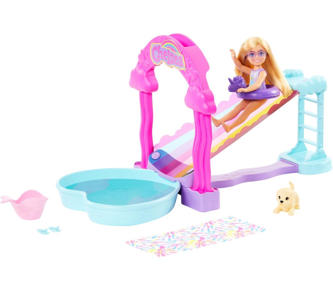 copy of BARBIE Playset Chelsea Calcio con campo e 2 cuccioli ORIGINALE Mattel GHK47