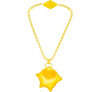 WISH Upon a Star shaped necklace Feature Light Up Original DISNEY Jakks Pacific