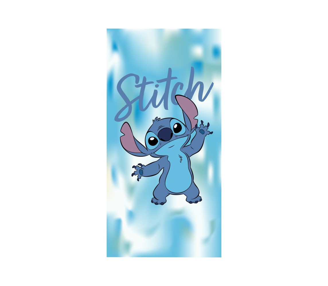 STITCH HOME Beach Sand Bath Towel BIG 70x140cm Cotton ORIGINAL DISNEY HALANTEX
