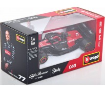 copy of Modellino FERRARI SF 1000 GP di Austria 2020 1/43 12cm di LECLERC 16 Originale Die Cast Bburago Race 18-36823