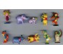 RARE Complete Set 10 Mini Figures 3cm WINNIE THE POOH DISNEY ZAINI