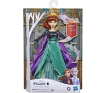 Figura Bambola ANNA AVVENTURE MUSICALI 30cm CANTA IN ITALIANO da FROZEN 2 Originale DISNEY Hasbro
