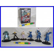 RARO Set 6 Figure FULL METAL ALCHEMIST Edward Alphonse Roy Riza