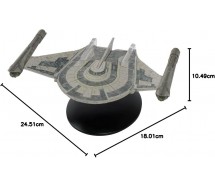 copy of STAR TREK KLINGON D7 BATTLE CRUISER Nave Spaziale 14cm Modello DieCast EAGLEMOSS