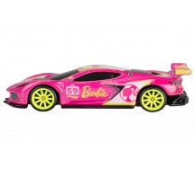 BARBIE 65th Anniversary Die Cast Model CORVETTE C8 R Scale 1:64 6cm HotWheels Pop Culture HVJ51