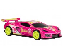 BARBIE 65th Anniversary Die Cast Model CORVETTE C8 R Scale 1:64 6cm HotWheels Pop Culture HVJ51