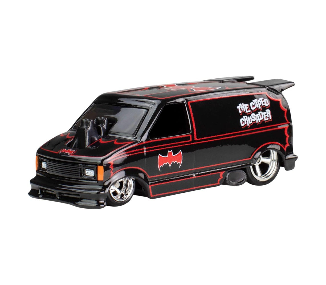 Die Cast Car Model BATMAN CHEVY ASTRO VAN Scale 1:64 6cm Hot Wheels HVJ48