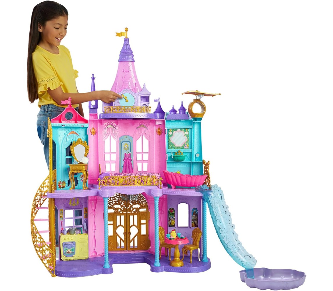 CASTELLO SOGNI Principesse Disney GIGANTE 120cm Royal Dreams MATTEL HLW29