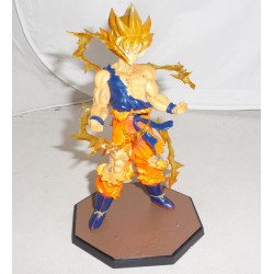 DRAGONBALL Z Figure Statue 16cm GOKU SUPER SAIYAN Battle Damaged
