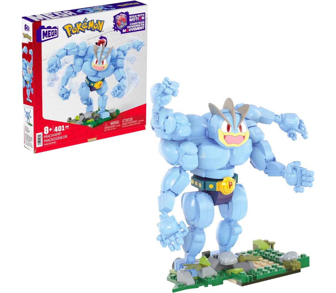 copy of Playset POKEMON Figure 10cm ESPEON e UMBREON 125 Pezzi ORIGINALE Mega Construx Bloks HGC21