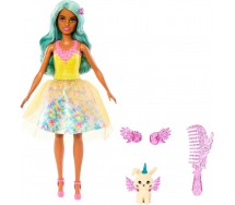 BARBIE TOCCO MAGIA Bambola TERESA 30cm con cucciolo Mattel HLC36 Magic Touch