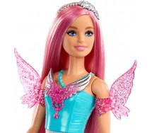 copy of BARBIE DREAMTOPIA Bambola 30cm Playset FESTA ALL'ORA DEL TE' Bambola Fata e Accessori Originale Mattel GJK50