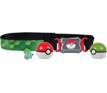 copy of POKEMON Clip 'n' Go CINTURA Porta Sfere con Figura PIKACHU In piedi che ride e 2 POKEBALL Originale Ufficiale