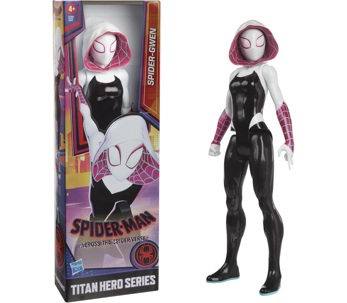 Figure SPIDER GWEN from SPIDERMAN Spiderverse 30cm TITAN HERO Original HASBRO F5704