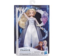 Figura Bambola 30cm ELSA Cantante SOLO LINGUA FRANCESE da FROZEN 2 Originale HASBRO E8880