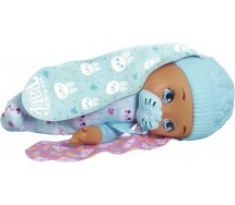 BOX ROTTO Bambola 23cm MY GARDEN BABY Coniglietto BLU orecchie morbide HGC09