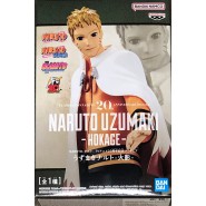 Figura Statua 16cm UZUMAKI NARUTO HOKAGE 20° Anniversario Originale BANPRESTO