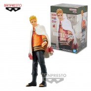 Figura Statua 16cm UZUMAKI NARUTO HOKAGE 20° Anniversario Originale BANPRESTO