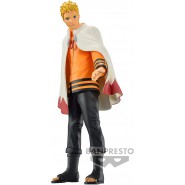 Figura Statua 16cm UZUMAKI NARUTO HOKAGE 20° Anniversario Originale BANPRESTO