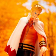 Figura Statua 16cm UZUMAKI NARUTO HOKAGE 20° Anniversario Originale BANPRESTO