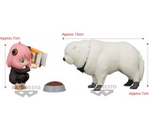 SPY X FAMILY Figure ANYA and BOND Dog Serie BREAK TIME Vol 2 Original BANPRESTO