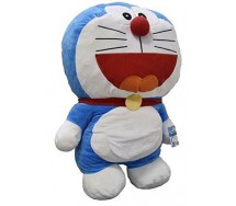 DORAEMON Peluche GIGANTE Enorme XXL 80cm Cartone TV Gatto Spaziale Originale