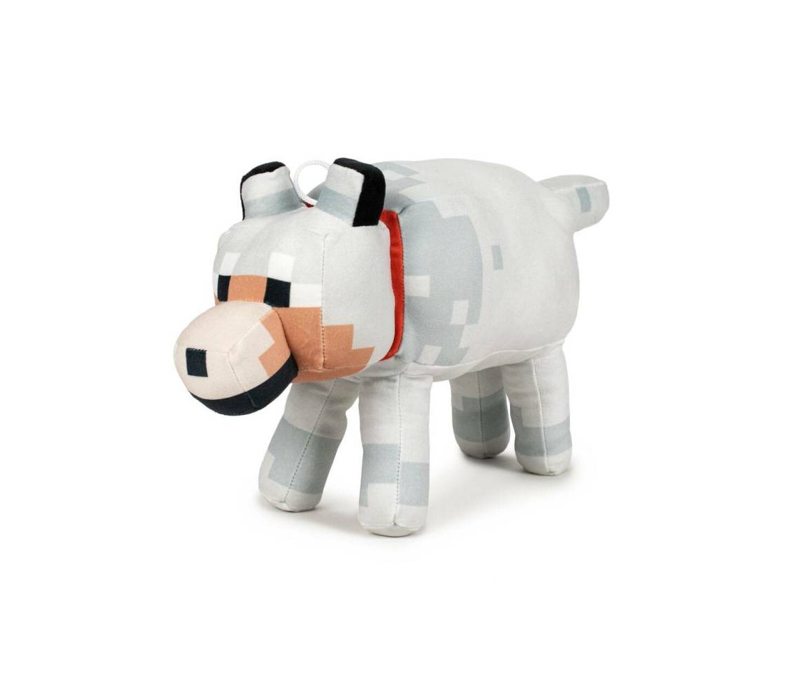 Plush 30cm Dog WOLF MINECRAFT Original Official MOJANG