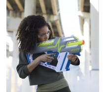 copy of NERF Fucile Automatico RIVAL ZEUS MXV-1200 Raffica BLU Hasbro B1593SC3