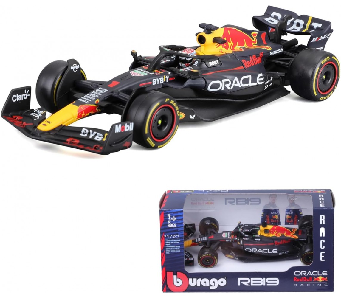 copy of Modellino RED BULL RB15 1/43 12cm di VERSTAPPEN 33 Originale Die Cast Bburago Race 18-38139