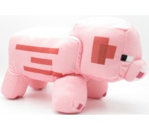 MINECRAFT Peluche 30cm MAIALE Animale Personaggio Originale UFFICIALE MOJANG Bandai Namco