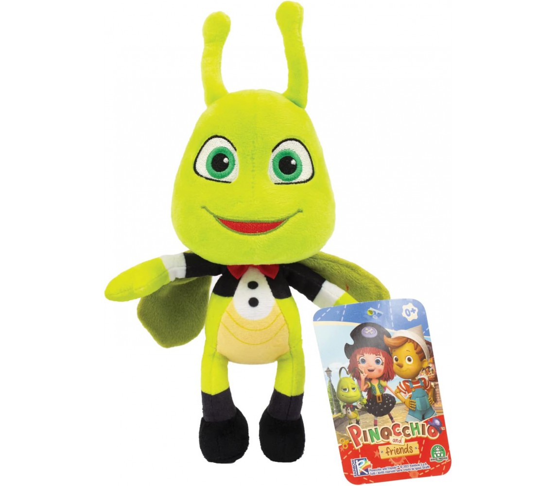 PINOCCHIO and friends Plush JIMINY CRICKET 25cm from pet ORIGINAL Tales DISNEY