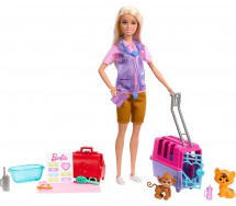 copy of BARBIE Con Cucciolo Cane VIAGGIATRICE Valigia TROLLEY Accessori Viaggio FWV25 Mattel