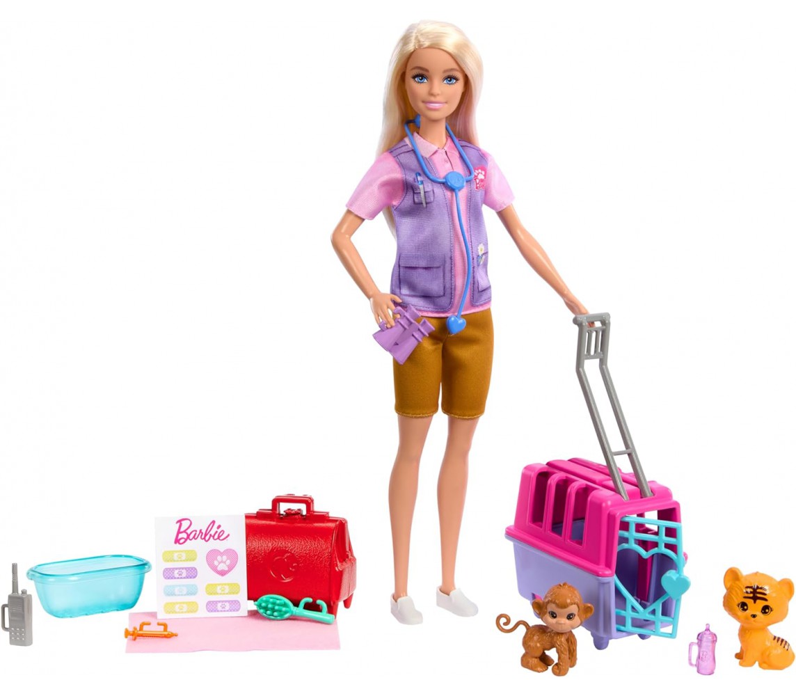 copy of BARBIE Con Cucciolo Cane VIAGGIATRICE Valigia TROLLEY Accessori Viaggio FWV25 Mattel