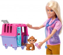 copy of BARBIE Con Cucciolo Cane VIAGGIATRICE Valigia TROLLEY Accessori Viaggio FWV25 Mattel