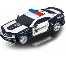 Modellino SHERIFF 2015 Chevrolet Camaro ZL1 Scala 1:43 per Pista CARRERA GO 20064031