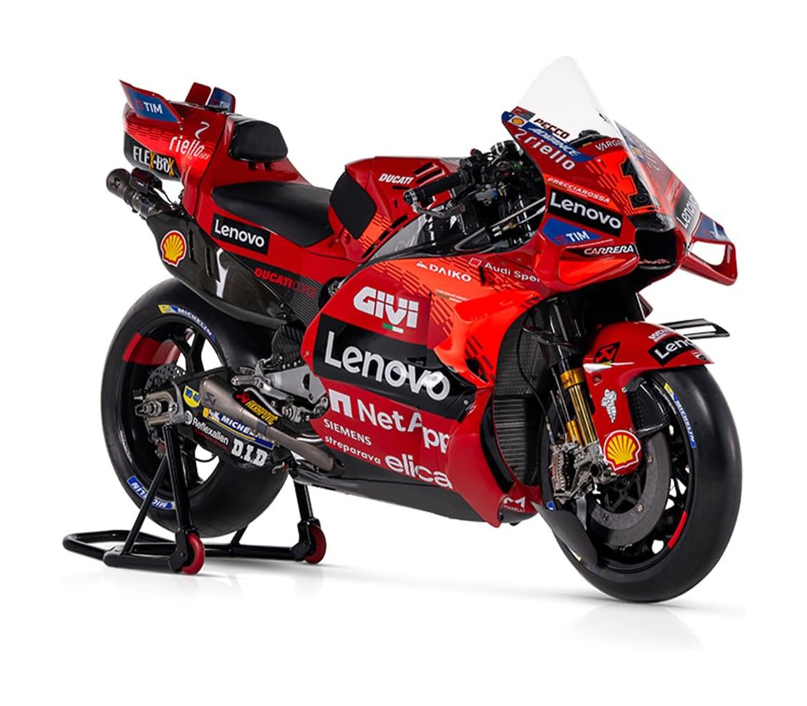 DUCATI DESMOSEDICI Model Moto Gp 2023 Driver FRANCESCO BAGNAIA n°1