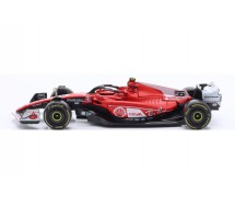 Modello DieCast FERRARI F1-75 Auto Formula 1 Scala 1/43 12cm  2022 Pilota LECLERC Numero 16 Originale Bburago 36832L 18-36832