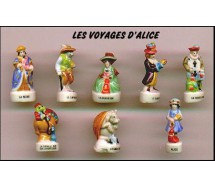 copy of THE RUGRATS 2005 Raro SET 10 Mini FIGURE 3cm Porcellana FEVES Francia