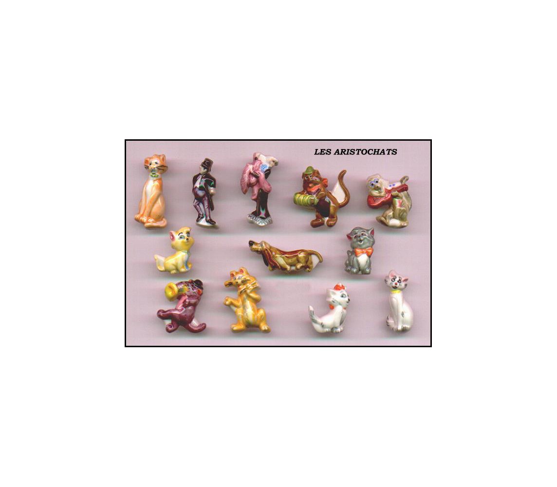 copy of THE RUGRATS 2005 Raro SET 10 Mini FIGURE 3cm Porcellana FEVES Francia