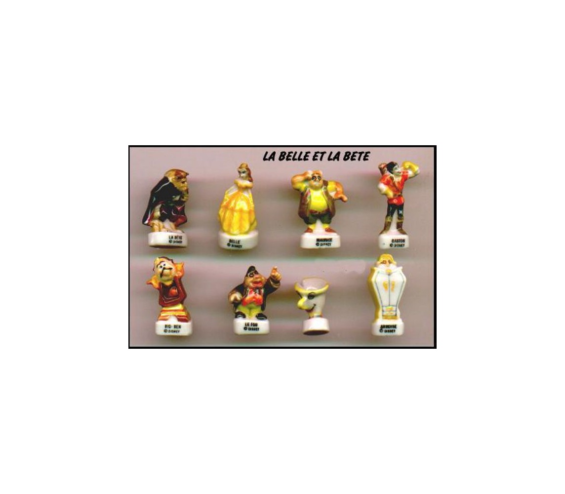 copy of THE RUGRATS 2005 Raro SET 10 Mini FIGURE 3cm Porcellana FEVES Francia