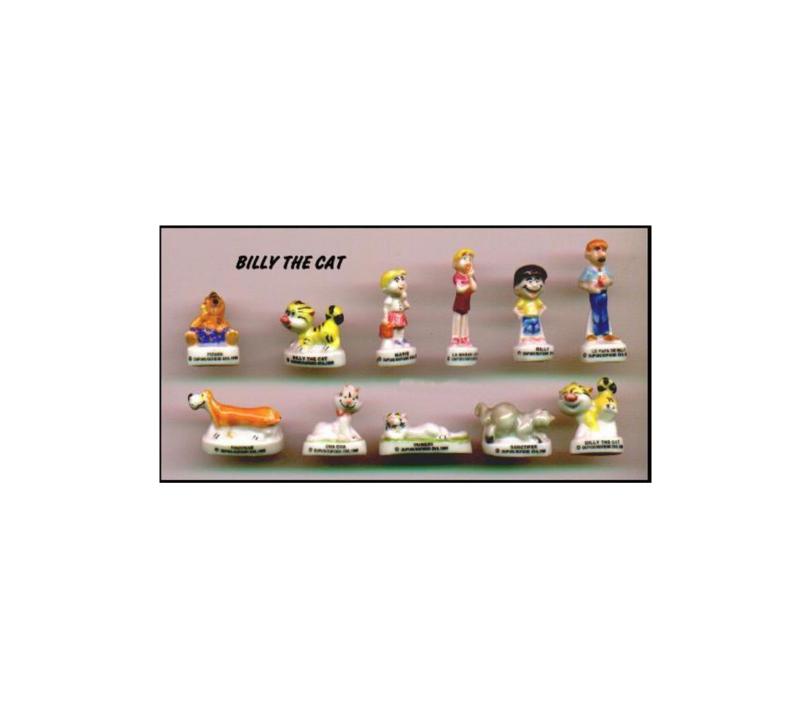 copy of THE RUGRATS 2005 Raro SET 10 Mini FIGURE 3cm Porcellana FEVES Francia