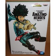 IZUKU MIDORIYA Figura Statuetta 18cm MY HERO ACADEMY AMAZING HEROES SPECIAL Originale BANPRESTO 
