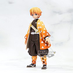 ZENITSU AGATSUMA da DEMON SLAYER Figura Statua 24cm GRANDISTA Originale BANPRESTO