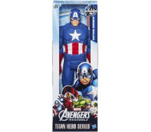 Modello CAPITAN AMERICA Avengers 30cm TITAN HERO SERIE Assemble Originale HASBRO A4809 MARVEL