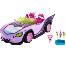 Monster High CAR Ghoul Mobile with Pet and Cooler Accessories Mattel HNF67
