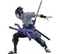 BROKEN PACKAGE UCHIHA SASUKE Ver 3 Figure 13cm Serie NARUTO VIBRATION STARS Banpresto Originale