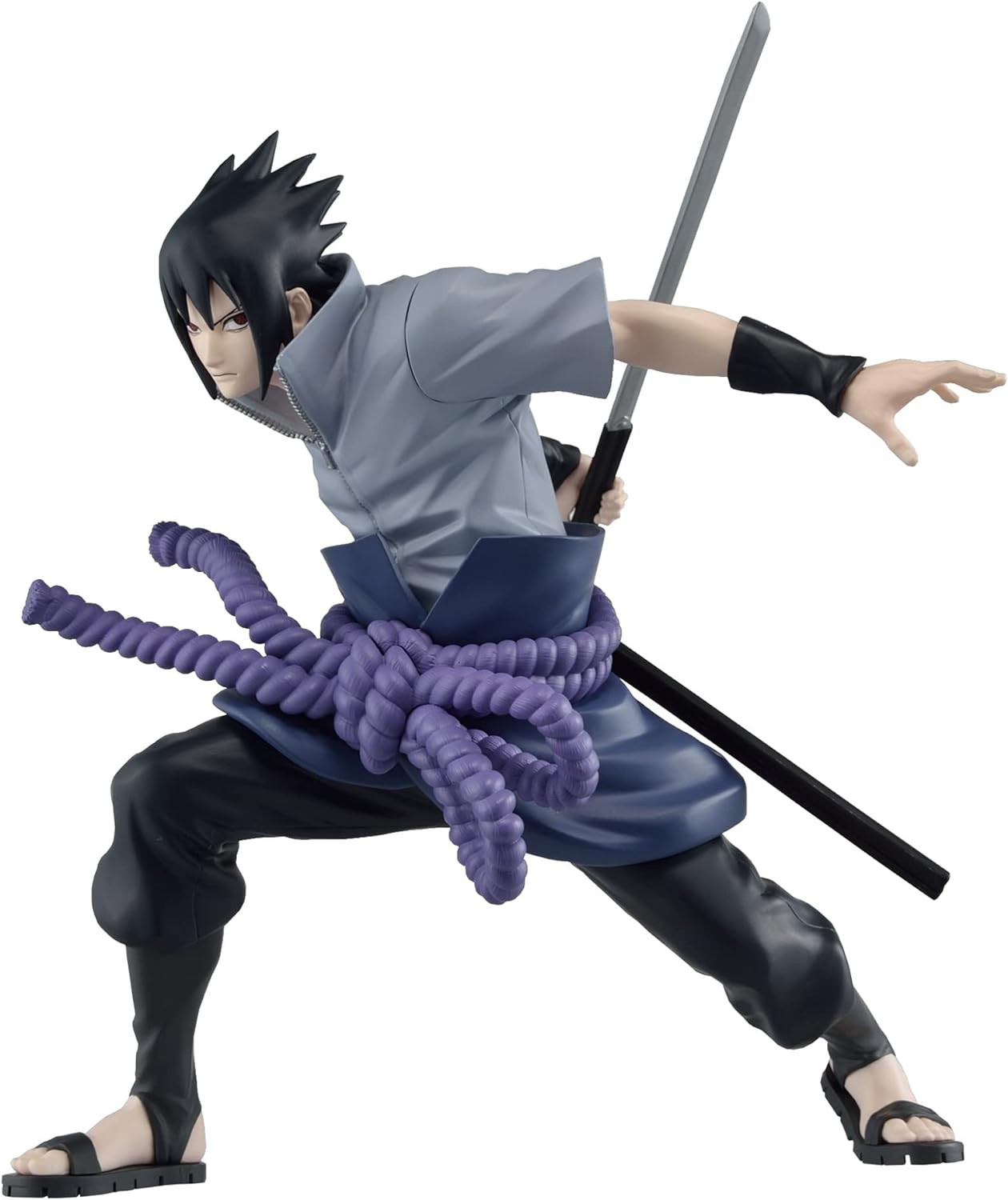 BOX ROTTO UCHIHA SASUKE Ver 3 Figura 13cm Serie NARUTO VIBRATION STARS Banpresto - Picture 1 of 5