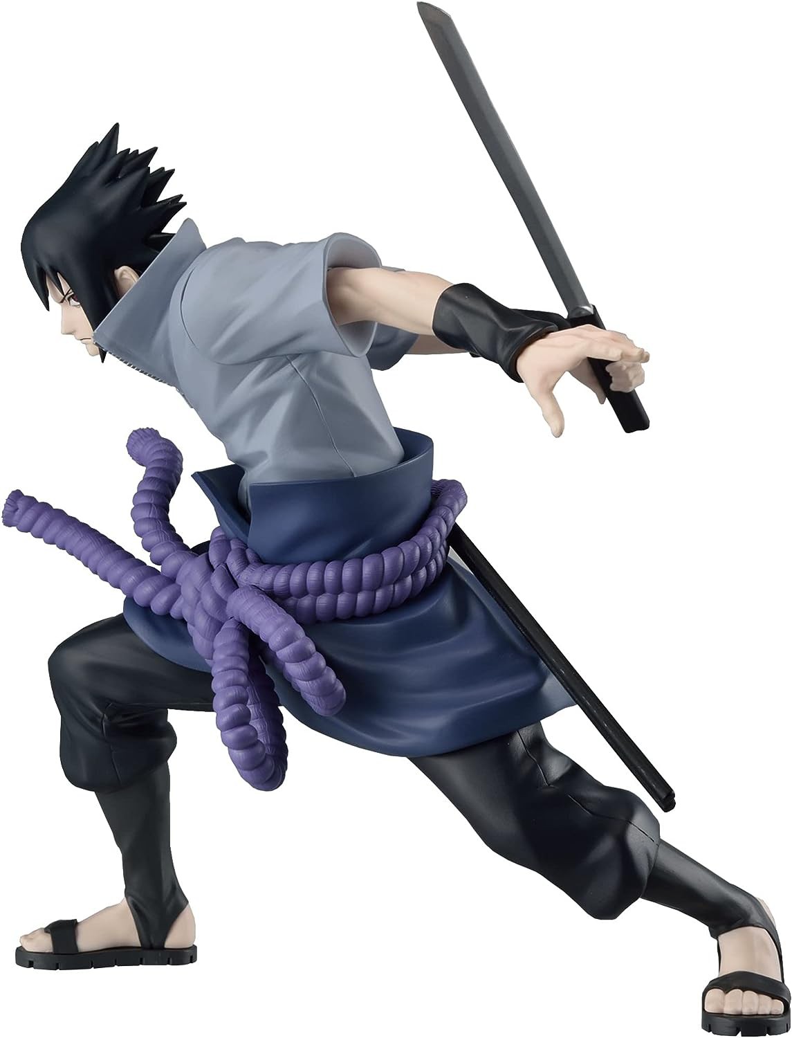 BOX ROTTO UCHIHA SASUKE Ver 3 Figura 13cm Serie NARUTO VIBRATION STARS Banpresto - Picture 3 of 5
